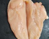 ダイエットにも🌙鶏むね肉の梅しそ蒸し作り方1写真