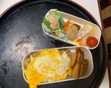 レンジ簡単洋風甘辛味オムライス弁当作り方17写真
