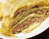キャベツと挽き肉のミルフィーユ作り方16写真