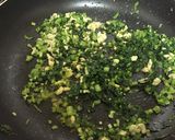簡単★小松菜たっぷり&とりひき肉ごはん作り方4写真