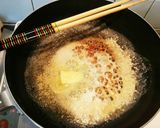 キノコと牛挽肉のガーリックバター炒め作り方3写真