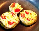 ✨白ナスのツナマヨ味噌チーズ✨作り方4写真