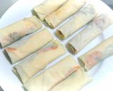 つくレポ☆鯖水煮缶(サバ缶)の和風春巻♪作り方3写真
