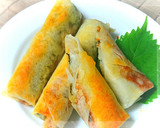 つくレポ☆鯖水煮缶(サバ缶)の和風春巻♪作り方5写真