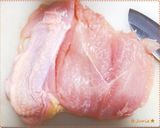 簡単ジューシー★照り焼きロールチキン★作り方1写真