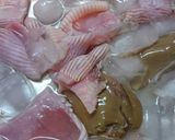 絶品!アカエイ刺身と肝刺身作り方5写真