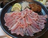絶品!アカエイ刺身と肝刺身作り方6写真