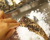 ＊辛子風味＊秋刀魚のごま竜田揚げ作り方2写真
