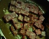 ♡簡単＆シンプル♡コロコロステーキ飯作り方3写真