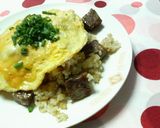 ♡簡単＆シンプル♡コロコロステーキ飯作り方5写真