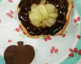 ブランロールのりんご&チョコトースト作り方4写真
