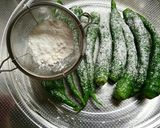 青なんばんの豚肉巻き作り方4写真