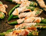 青なんばんの豚肉巻き作り方6写真