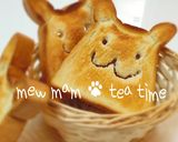 ハロウィンの朝食♡おてて付きねこぱん♡作り方14写真