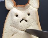 ハロウィンの朝食♡おてて付きねこぱん♡作り方4写真