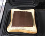 チョコがトロッとバナナサンド作り方3写真