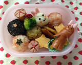コロコロおにぎり弁当幼稚園 星型卵焼き作り方1写真