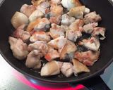 鶏肉と香味野菜のラープ（タイの和え物）作り方5写真