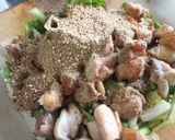 鶏肉と香味野菜のラープ（タイの和え物）作り方7写真