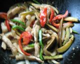 ナスと豚肉の青椒肉絲作り方5写真
