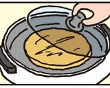 上品な食べ方♪京風お好み焼作り方4写真