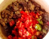 下茹でなしの牛すじトマトカレー作り方4写真