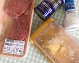 超お手軽ビーフステーキ〜(o˘◡˘o)♡作り方1写真