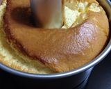 ベイクドチーズケーキ風味のシフォンケーキ作り方9写真