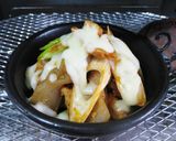 豚肉と蒟蒻のケチャップ味噌チーズ焼き作り方7写真