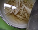 ヘルシーに！しらたき入りきんぴらごぼう作り方1写真