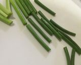 ニンニクの芽と玉ねぎのお味噌汁作り方2写真