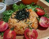 簡単♪玄米キムチ炒飯作り方6写真