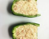 離乳食〜子供用☆フワフワピーマンの肉詰め作り方4写真