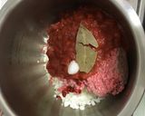 ホットクック・茄子と合挽肉のトマト煮作り方1写真