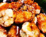 ＊エビとはんぺんdeモチモチ竜田風がんも作り方6写真