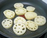 焼きレンコンのチーズかけ作り方2写真