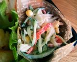 お弁当◎きゅうりとカニカマのマヨサラダ。作り方4写真