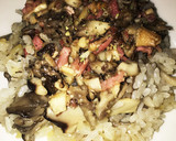 簡単！炊飯器で作るきのこのご馳走ピラフ作り方8写真