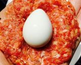 うずらの水煮で焼き‼︎スコッチエッグ♪作り方3写真