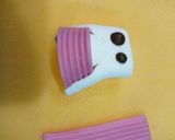 裂けるグミでハロウィンおばけ♪作り方4写真