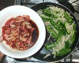 牛肉・ピーマン・えのきで焼肉♪簡単時短作り方5写真
