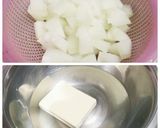 冬瓜と高野豆腐と豚小間の含め煮作り方1写真