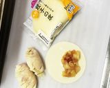 簡単!フライパンで餃子の皮アップルパイ!作り方4写真