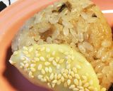 秋のよろこんぶ松茸香る炊き込み栗おにぎり作り方9写真