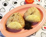 秋のよろこんぶ松茸香る炊き込み栗おにぎり作り方11写真