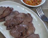 ネギ味噌牛タン塩♪作り方3写真