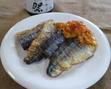 さんまのムニエルのネギ味噌かけ♪作り方4写真
