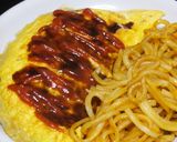 昭和のオムレツ：ご飯のおかずやおつまみに作り方12写真