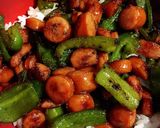 夏休み！ランチに！簡単！ウインナー丼作り方10写真