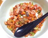 夏休み！ランチに！簡単！ウインナー丼作り方12写真
